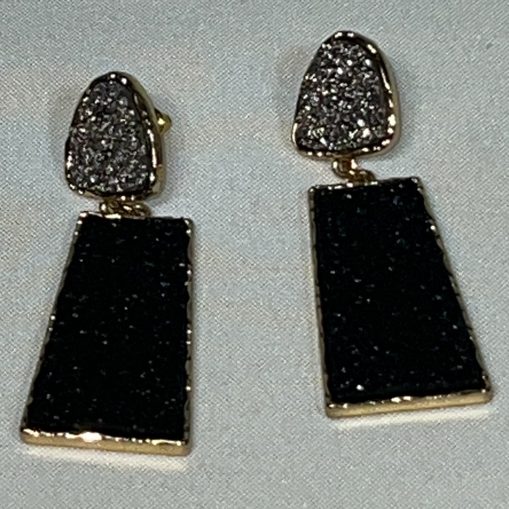 Sugarfix By Baublebar Raw Stone, Gold Post Earrings